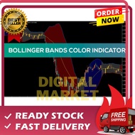 NEWEST  BOLLINGER BAND COLOR MT5 INDICATOR