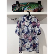 Tommy Bahama Hawaiian Shirt Short Sleeves Chest Size 53sized