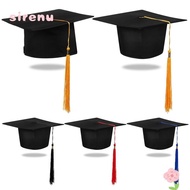 SIRENU Graduation Hat, Congrats Grad 2024 Happy Graduation Mortarboard Cap, Unisex High School Degree Ceremony Graduation Season Party Supplies
