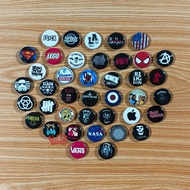 PIN BROS PIN BOTTON SIZE 2.5 GLOSSY