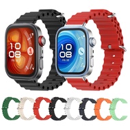 Ocean Silicone Strap Band For Huawei Watch Fit4 Pro Bracelet Fit 4 Fit4pro Sport Wristband