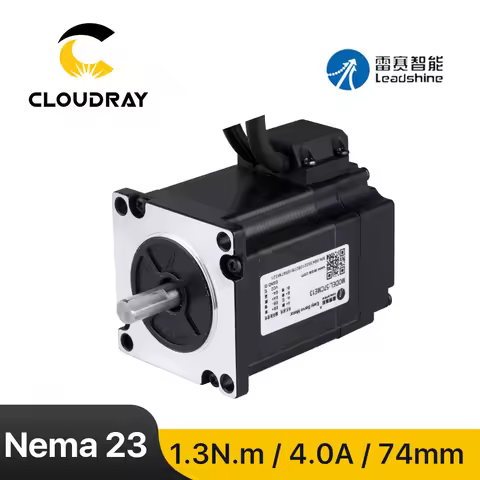 Leadshine Nema 23 Stepper Motor (57CME13) Closed Loop 1.3N.m 4A 74mm with Encoder for CNC Router Eng