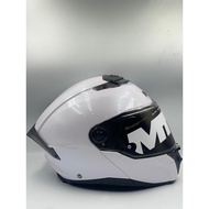 MT Helmet Atom 2 SV Pure A0 Gloss White (ECE 22.06)
