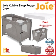 Joie Kubbie Sleep - Foggy Gray FOC:FREE 52 x 86 x 2.5 Inches Mattress