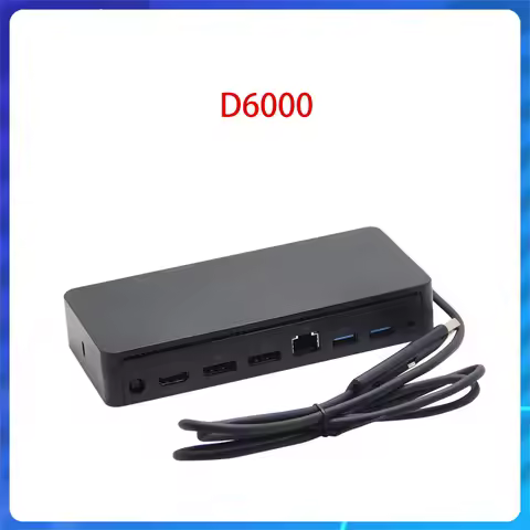 90%NEW D6000 Switch Docking Station Laptop Power DisplayLink Thunderbolt 3 USB-C Expansion Dock M1 M