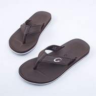 รองเท้าแตะชายหาดกันลื่นพื้นยางสวมใส่สบายสำหรับผู้ชาย GAMBOL รองเท้าแตะแบบสวมลำลองสำหรับฤดูร้อน