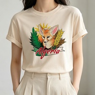 Algeria tshirt shoujo emo baddie summer japanese korean fashion top tees Retro vintage clearance