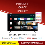 PRISM+ Q65 Quantum Edition | 4K Android TV | 65 inch | Quantum Colors | Google Playstore | Inbuilt Chromecast | HDR10