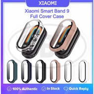 Xiaomi Smart Band 9 / Mi Band 9 Sarung Full Built‑in Tempered Glass Cover