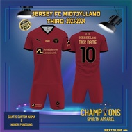 Custom Fantasy Football Jersey M1dT0YL4nD tH1RD 2023 2024 – Full Printing Dryfit Milano | Name & Num
