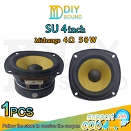 DIYSOUND SU 4 inch Midrange Speaker 4Ω 50W 4 inch Speaker Car Stereo Car Speaker Accessories