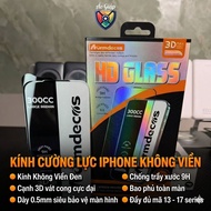 3D Tempered Glass 0.5mm Full Screen Borderless iPhone series 13,14,15,16,17 scratch-resistant hardne