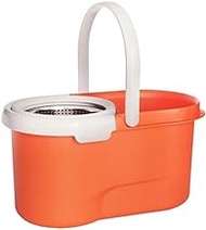 WZHZJ Spin Mop Bucket Microfiber Spinning Degree and Adjustable Handle for Home Cleaning