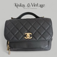 Chanel  Caviar Business Affinty 郵差包23cm