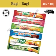 [40PCS*10g] BIKA BAGI BAGI/ BIKA PIKA CORN SNACK - STRAWBERRY/ CHICKEN /SEAWEED/CHEESE/CHOCOLATE/PIZ