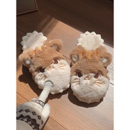 WP17-Meow Puffy Slipper-House Shoes Slippers