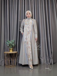 DYN - Sheila Dress DYN CLOTHINGLINE Gamis Printing Premium