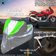 HIJAU BAJAJ PULSAR Silver GREEN Motorcycle Cover Body Cover Bajaj PREMIUM Motorcycle Protective Cove