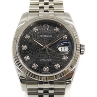 勞力士 Rolex Datejust 10P 鑽石 116234G SS/WG 自動上鍊 Jubilee 錶帶 電腦錶盤