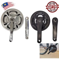 MTB Crank Set Basikal 170mm Bicycle 3 Speed Crank 28T/38T/48T & 24T/34T/42T