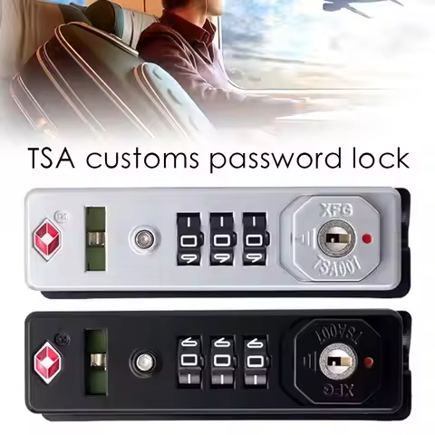 Hardware Anti-theft Weatherproof Luggage Safely Code Lock TSA13116 TSA Customs Lock 3Digit Combinati