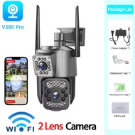 YOOSEE 15MP กล้องวงจรปิดสามเลนส์ 4G กล้องวงจรปิด ดูกล้อง3จอในเวลาเดียวกัน มีภาพสีตอนมืด สนทนาได้สองท