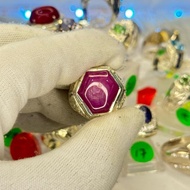 Cincin Permata Asli Delima Afrika