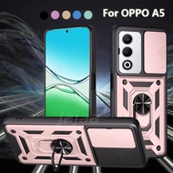 Magnetic Rotate Ring Stand Case For OPPO A5 A5X 4G 5G Global K13X India A59 A2M A3X A40 A3 A60 A5 Pr