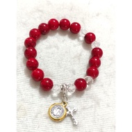 ST.BENEDICT ROSARY BRACELET