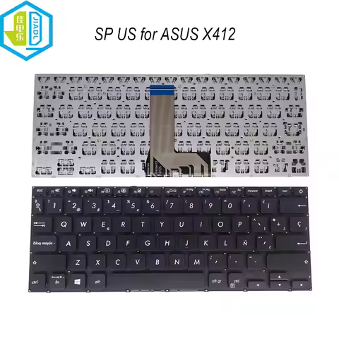 X412 US SP/ES Laptop Latin Spanish Keyboard Notebook English Keyboards For ASUS Vivobook X412F X412F