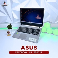 LAPTOP ASUS VIVOBOOK 15 X507UF SLIM CORE I7 NVIDIA MX130 SSD RAM FINGERPRINT SECOND