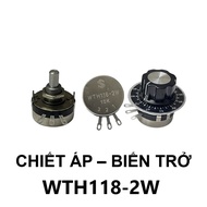 Single potentiometer - Variable resistor WTH118 2W 2 4 10K 47K 220K 560K