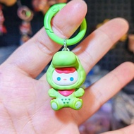 Mini Bean búp bê treo Keychain Móc chìa khóa dễ thương Túi treo quà tặng dây chuyền treo popmart zsi