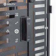 Solity G1: Premium Gate Digital Lock with Facial Recognition