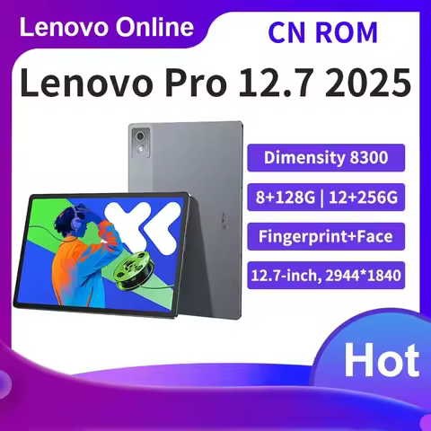 Original Lenovo Xiaoxin Pad Pro 2025 2.9k Resolution 144Hz LCD MTK Dimensity 8300 12.7inch Big Table