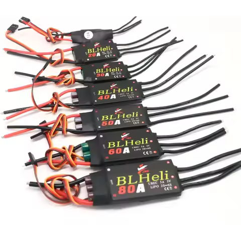 BLHeli_S Series ESC 40A 50A 60A 80A 4-in-1 4in1 Brushless for Multirotor Drone FPV Racing & Fixed Wi