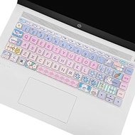 Cute Silicone Keyboard Cover for HP Pavilion x360 14 14-BA/BF/BW/CD/CF/DQ/DK/DH/DS/DF/FQ Series, 14-