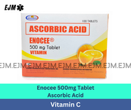 ENOCEE Ascorbic Acid Vitamin C 500mg tablet - 100 tablets