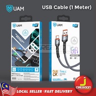 UAM UC-12 Series Fast Charging USB Cable to Micro /  Type-C / L (IOS) 1meter