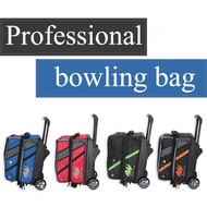 Bowling trolley double ball bag, bowling handbag, bowling bag, bowling box, sports