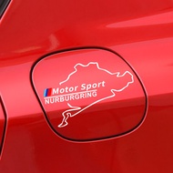 Car Fuel Tank Cap Sticker Vinyl Racing Nurburgring For BMW E90 E60 E46 E39 E87 E36 E92 E91 E34 F30 E