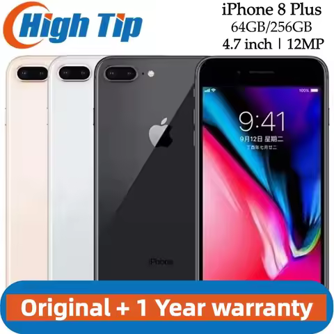 Original Unlocked Apple IPhone 8 Plus 64GB/256GB Hexa Core 3D Touch ID LTE WIFI 12.0MP 4.7inch Finge