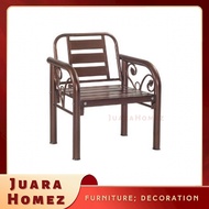 Bench Chair Single / Single Metal Long Bench / Outdoor Garden Home Office Bench Chair/ Kerusi Garden