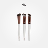 Muaq Whispearl Brush - Slanted Foundation Buffing Brush (M343)