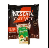 Combo 1 Bịch cà phê Việt đen đá+ 1 hộp sữa ngôi sao phương nam 380g