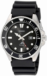Casio Mens MDV106-1AV 200M Duro Analog Watch Black