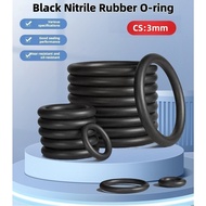 Nitrile O-ring wire with a diameter of 3mm and an inner diameter of 34-113mm