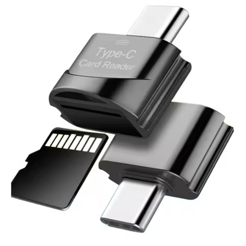 Portable USB 3.0 Type C Card Reader USB-C TF Micro SD OTG Adapter Type-C Memory Card Reader For Sams