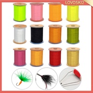 [Lovoski2] Fly Tying Thread 70 Denier Thread Fly Tying Wire in Standard Bobbins Fluorescent Fly Tyin