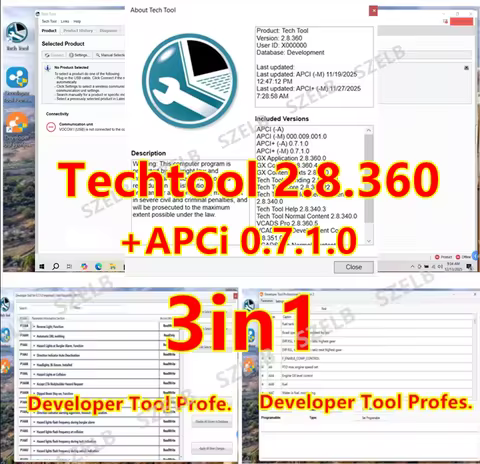 Premium Tech Tool 2.8.360 [2025.11] Developement+Developer Tool+ 0.7.1.0 APCI 1PC Remote install | P